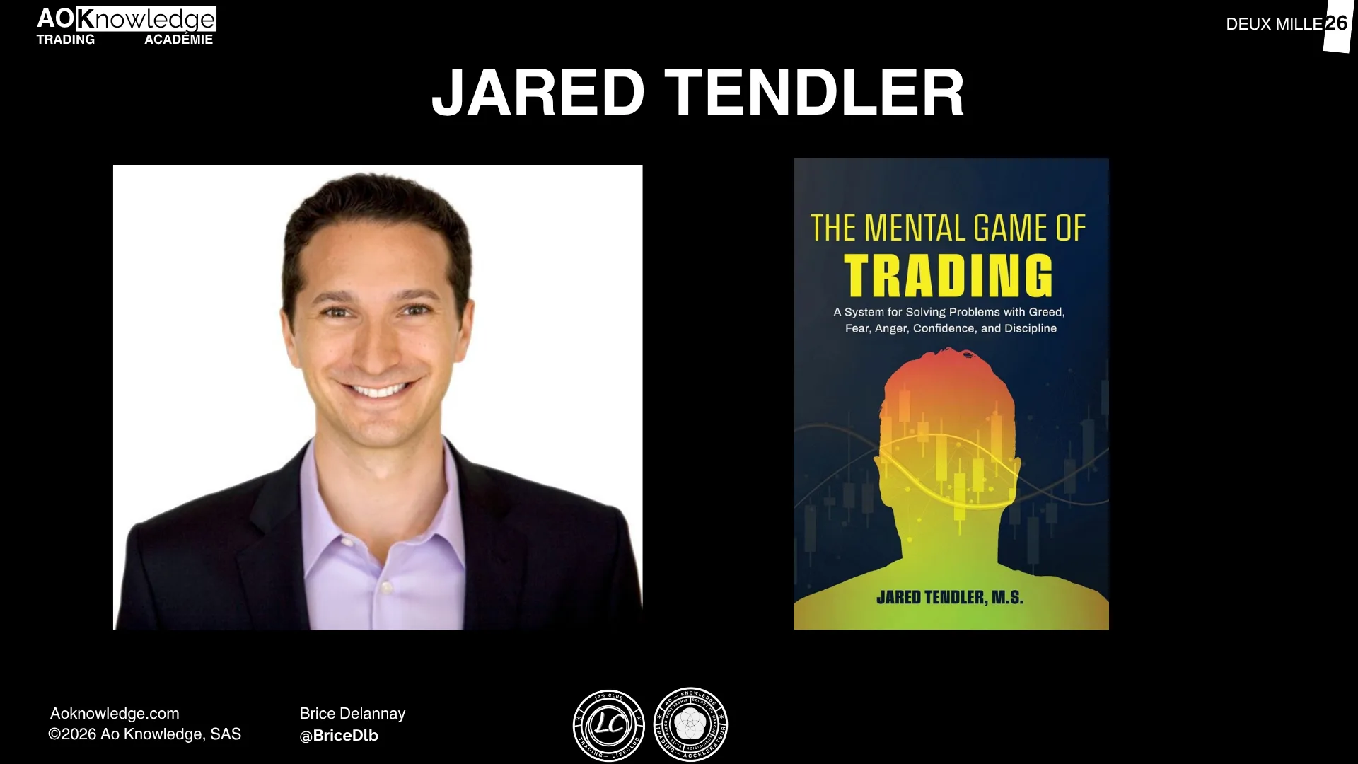 The Mental Game of Trading, Jared Tendler